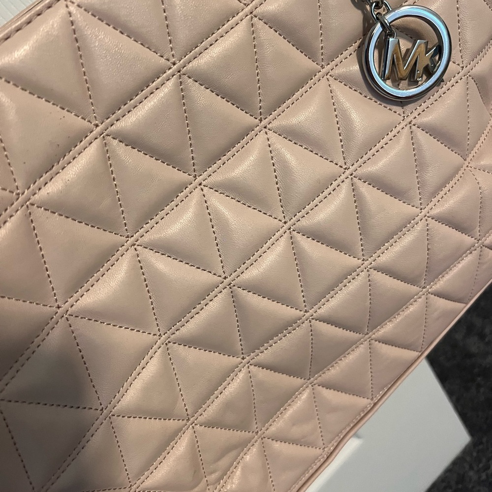 Michael Kors Pink Leather Patchwork Handbag - image 4